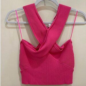 HOT PINK CROP TOP